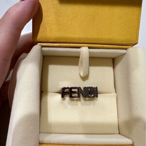 Fendi ring. Authentic size 9